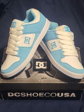 DC Cure Low "Carolina Blue"                      New In Box! Mens 10.5/Womens 12